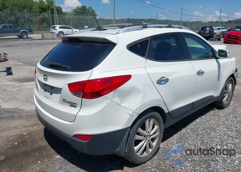 2013 Hyundai Tucson Limited z USA, uszkodzony, nr VIN KM8JU3AC8DU588906